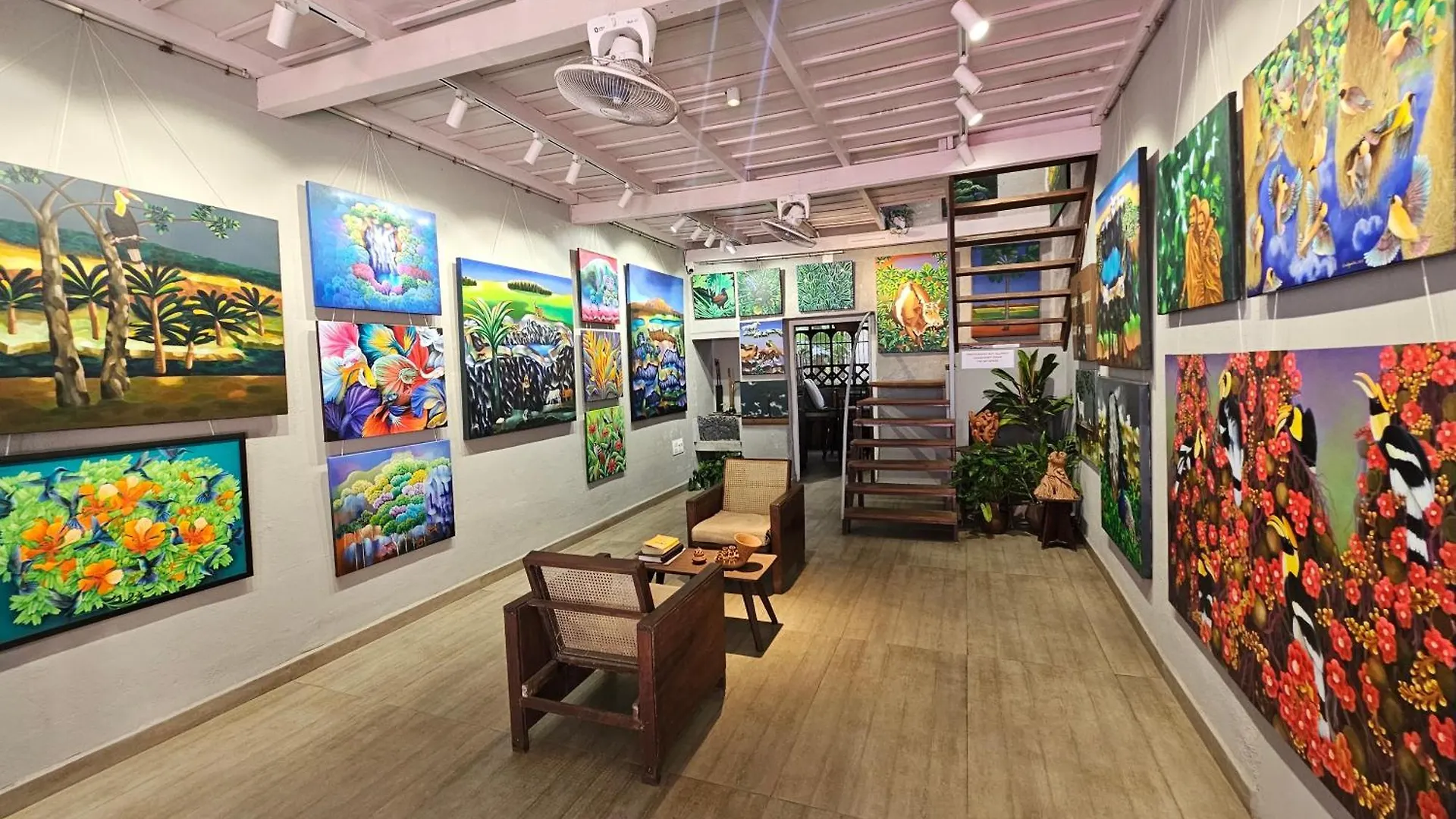 Δωμάτια σε οικογενειακή κατοικία Idha Artists' Gallery - Stay With Art Kochi Ινδία